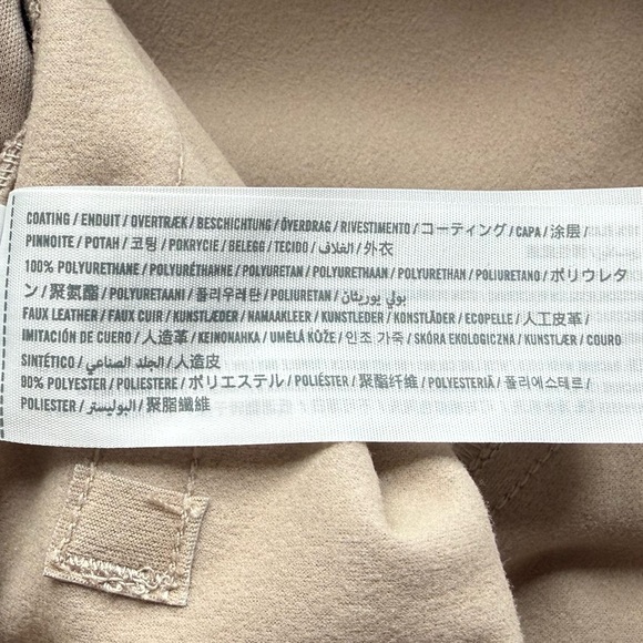 ABERCROMBIE & FITCH The '90s Straight Ultra High Rise Vegan Leather Pants - Picture 12 of 15